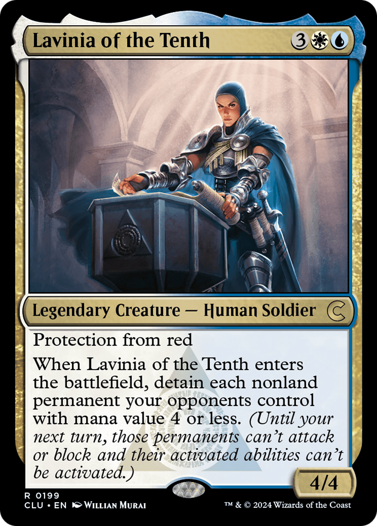 Lavinia of the Tenth (CLU-199) [Ravnica: Clue Edition] MTG Single Wizards of the Coast