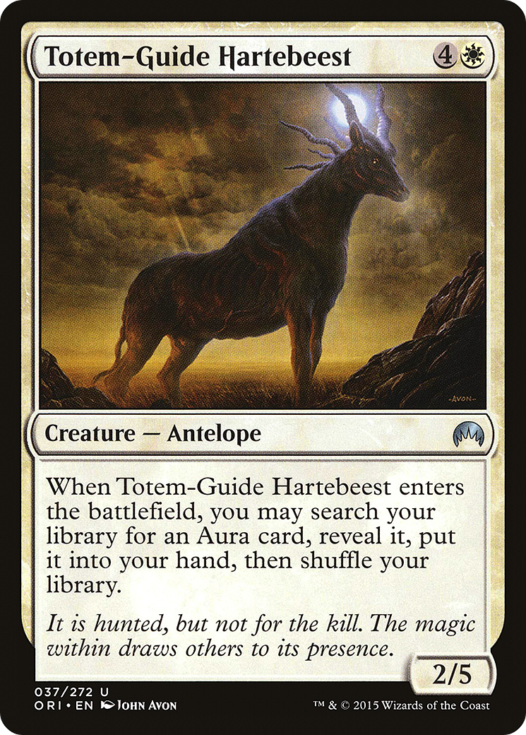 Totem-Guide Hartebeest (ORI-037) [Magic Origins] MTG Single Wizards of the Coast