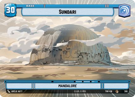 Sundari (Hyperspace) (295) [Twilight of the Republic] Star Wars: Unlimited Single Disney