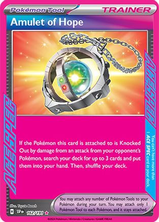 Amulet of Hope (162) Holofoil [SV: Surging Sparks] Pokemon Single Pokémon