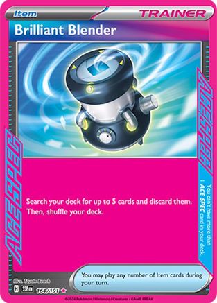 Brilliant Blender (164) Holofoil [SV: Surging Sparks] Pokemon Single Pokémon