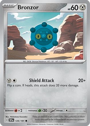 Bronzor (126) [SV: Surging Sparks] Pokemon Single Pokémon