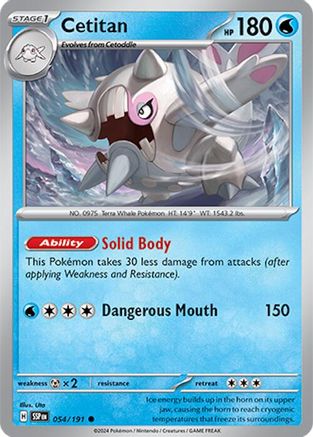 Cetitan - 054/191 [SV: Surging Sparks] Pokemon Single Pokémon