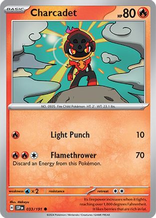 Charcadet - 033/191 [SV: Surging Sparks] Pokemon Single Pokémon