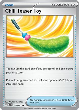 Chill Teaser Toy (166) [SV: Surging Sparks] Pokemon Single Pokémon