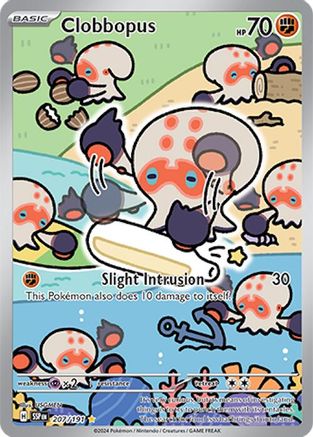 Clobbopus - 207/191 Holofoil [SV: Surging Sparks] Pokemon Single Pokémon