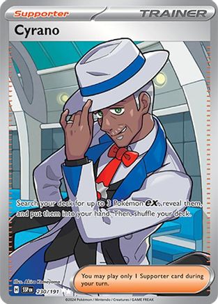 Cyrano - 230/191 Holofoil [SV: Surging Sparks] Pokemon Single Pokémon