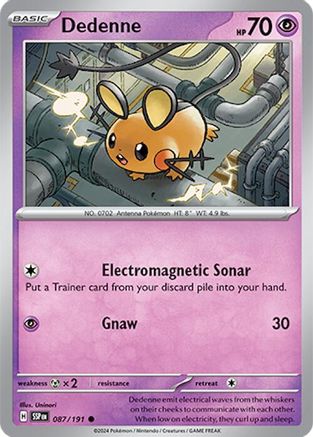Dedenne (87) [SV: Surging Sparks] Pokemon Single Pokémon