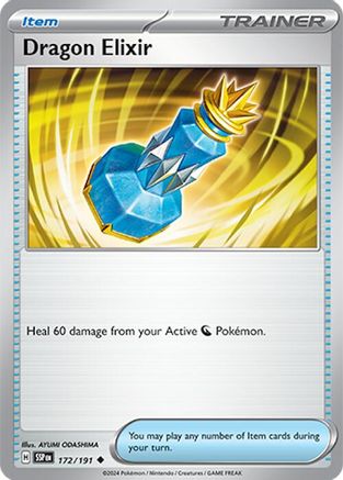 Dragon Elixir (172) Reverse Holofoil [SV: Surging Sparks] Pokemon Single Pokémon