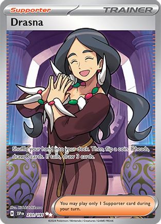 Drasna - 231/191 Holofoil [SV: Surging Sparks] Pokemon Single Pokémon