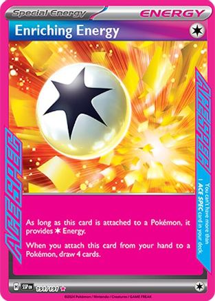 Enriching Energy (191) Holofoil [SV: Surging Sparks] Pokemon Single Pokémon
