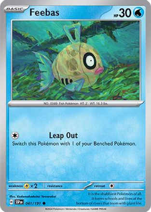 Feebas - 041/191 [SV: Surging Sparks] Pokemon Single Pokémon