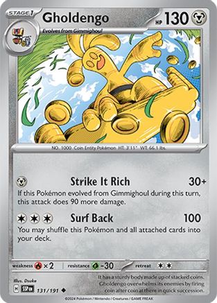 Gholdengo (131) [SV: Surging Sparks] Pokemon Single Pokémon