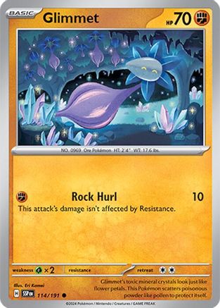 Glimmet (114) [SV: Surging Sparks] Pokemon Single Pokémon