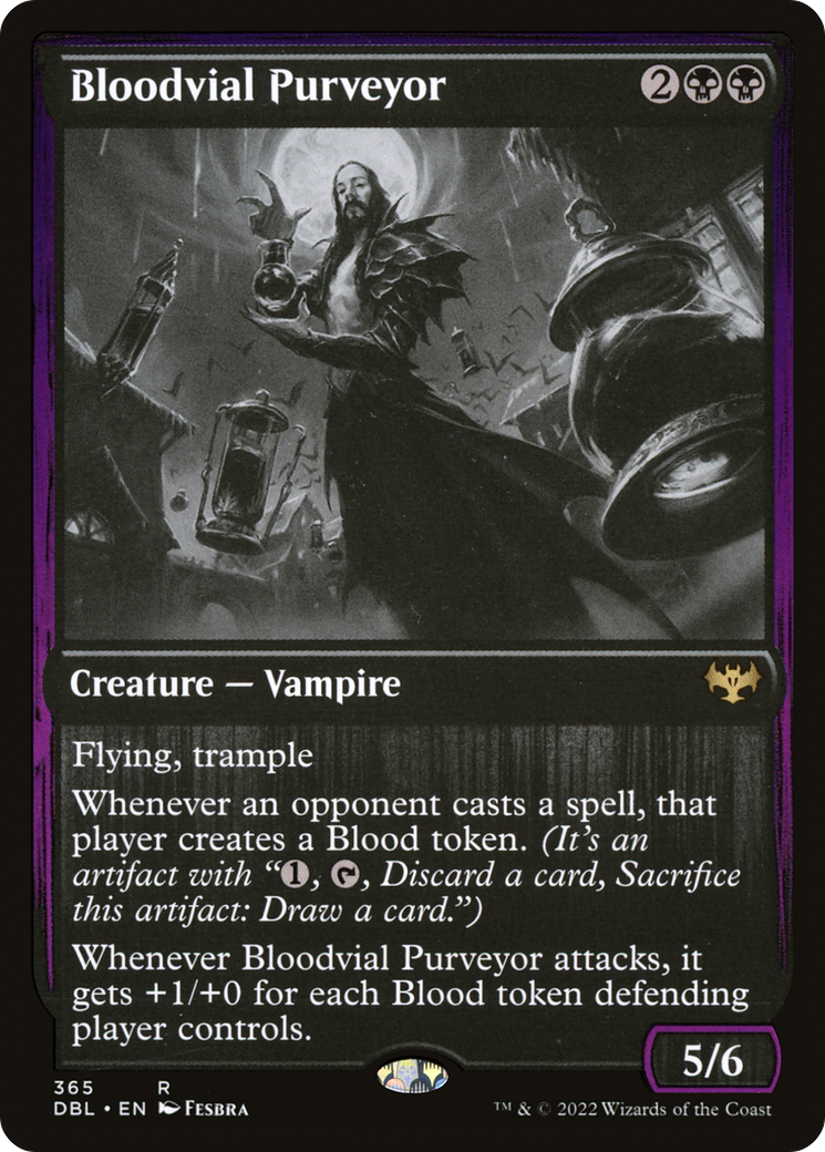 Bloodvial Purveyor (DBL-365) [Innistrad: Double Feature] Foil MTG Single Wizards of the Coast