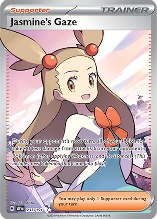 Jasmine's Gaze - 233/191 Holofoil [SV: Surging Sparks] Pokemon Single Pokémon
