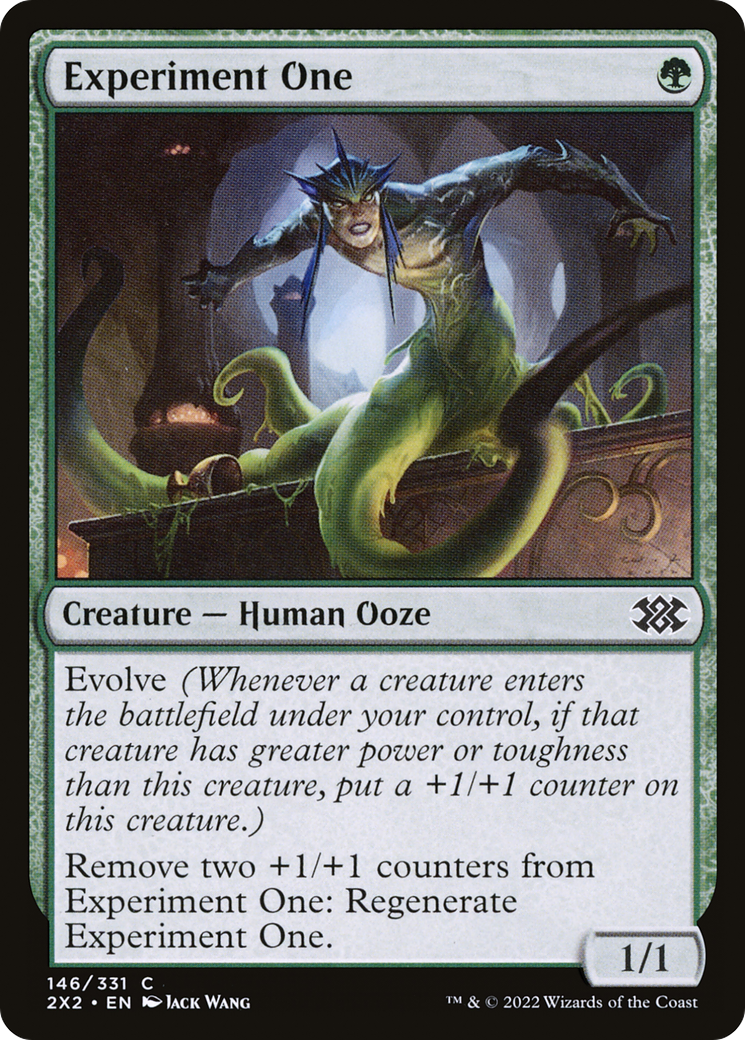 Experiment One (2X2-146) [Double Masters 2022] Foil MTG Single Wizards of the Coast