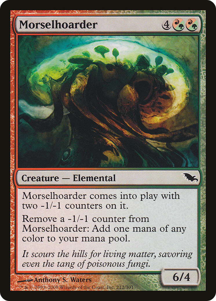 Morselhoarder (SHM-212) [Shadowmoor] MTG Single Wizards of the Coast