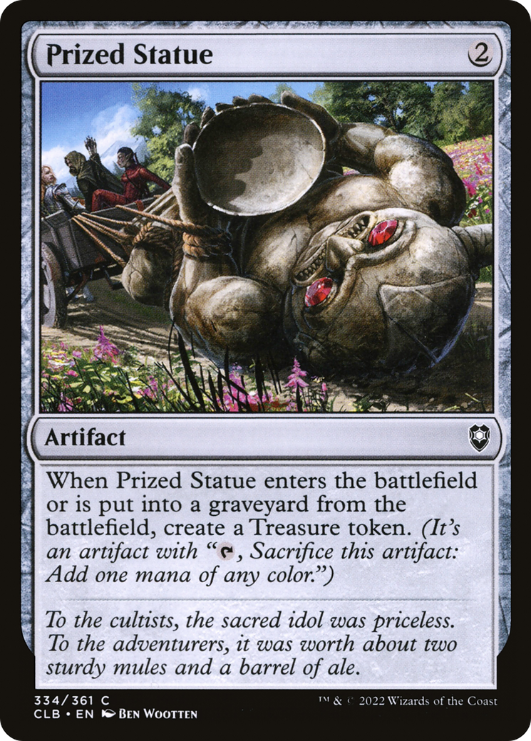 Prized Statue (CLB-334) [Commander Legends: Battle for Baldur's Gate] MTG Single Wizards of the Coast