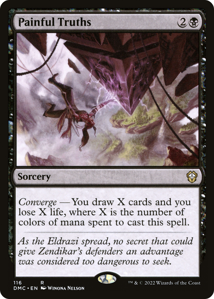Painful Truths (DMC-116) [Dominaria United Commander] MTG Single Wizards of the Coast