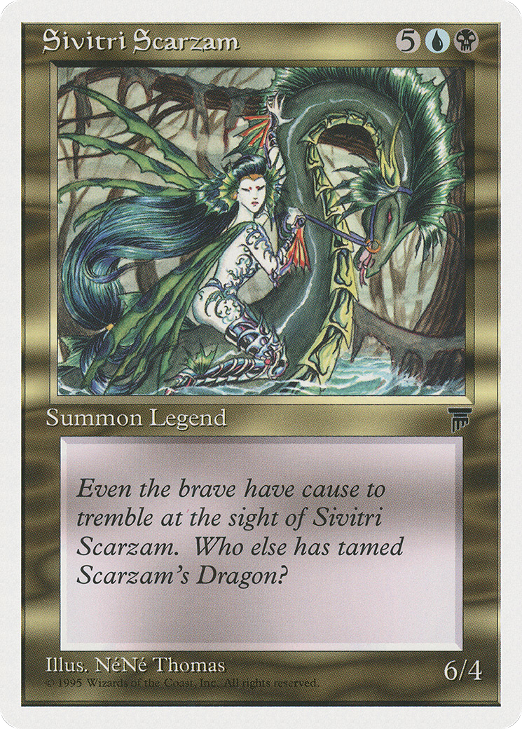 Sivitri Scarzam (CHR-084) [Chronicles] MTG Single Magic: The Gathering