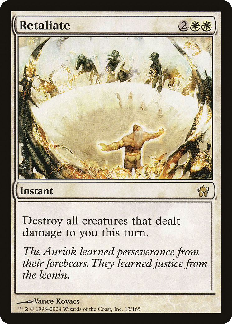 Retaliate (5DN-013) [Fifth Dawn] Foil MTG Single Wizards of the Coast