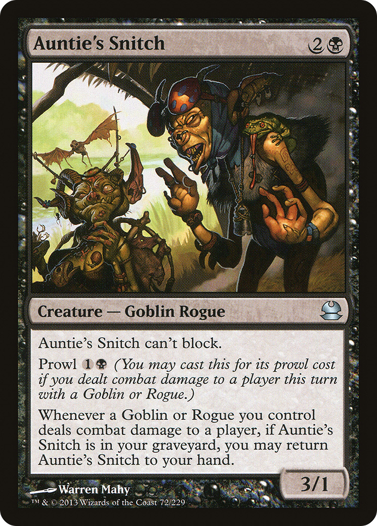 Auntie's Snitch (MMA-072) [Modern Masters] MTG Single Wizards of the Coast