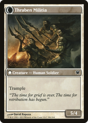 Thraben Sentry (ISD-038) [Innistrad] Foil MTG Single Wizards of the Coast