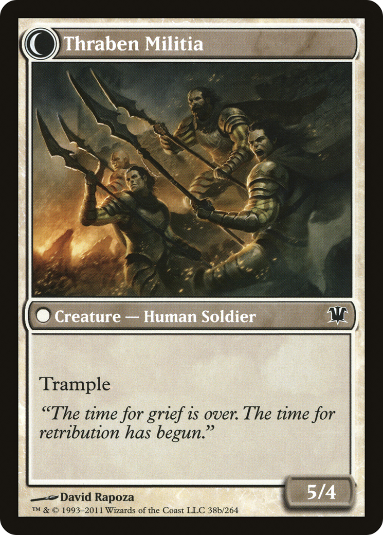 Thraben Sentry (ISD-038) [Innistrad] MTG Single Wizards of the Coast