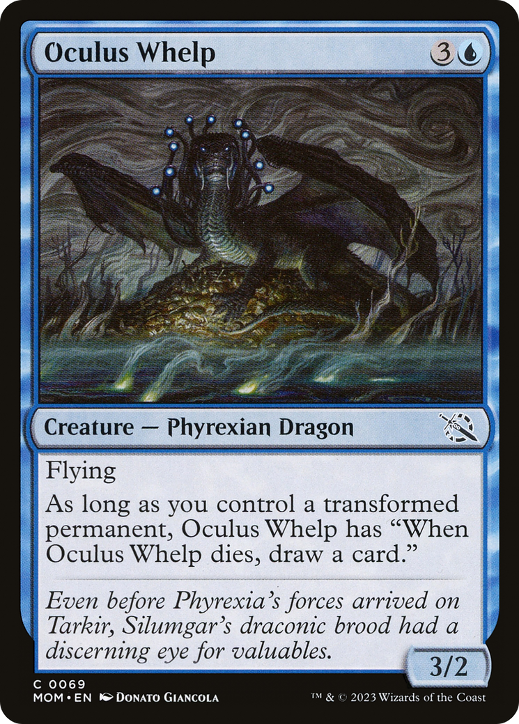 Oculus Whelp (MOM-069) [March of the Machine] Foil MTG Single Wizards of the Coast
