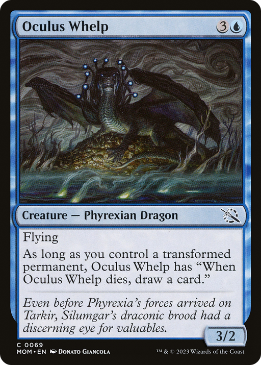 Oculus Whelp (MOM-069) [March of the Machine] Foil MTG Single Wizards of the Coast