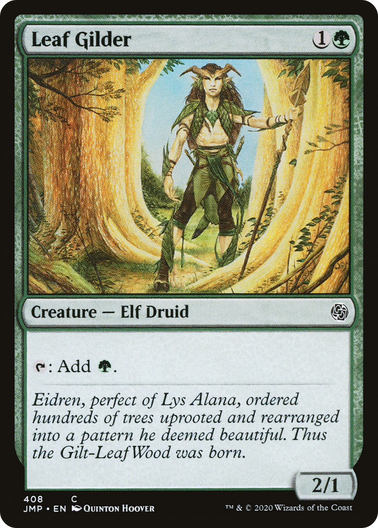 Leaf Gilder (JMP-408) [Jumpstart] MTG Single Wizards of the Coast