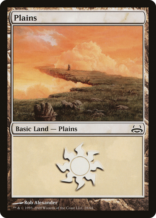 Plains (DDC-028) [Misc] Duel Decks: Divine vs. Demonic MTG Single Wizards of the Coast