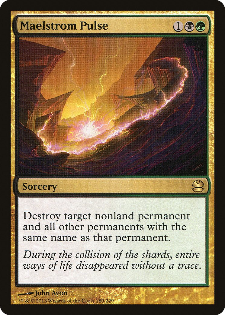 Maelstrom Pulse (MMA-180) [Modern Masters] MTG Single Modern Masters