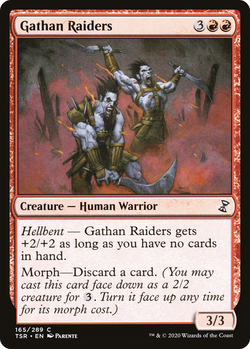 Gathan Raiders (TSR-165) [Time Spiral Remastered] MTG Single Wizards of the Coast