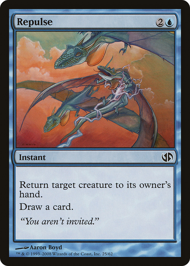 Repulse (DD2-025) [Misc] Duel Decks: Jace vs. Chandra MTG Single Wizards of the Coast