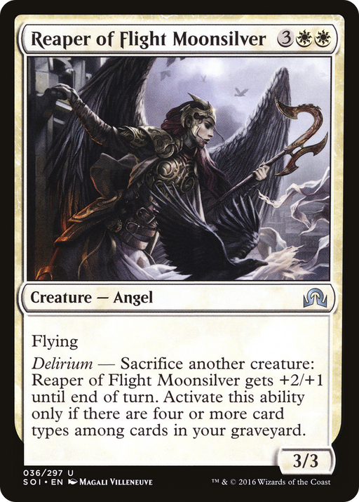 Reaper of Flight Moonsilver (SOI-036) [Shadows over Innistrad] MTG Single Wizards of the Coast