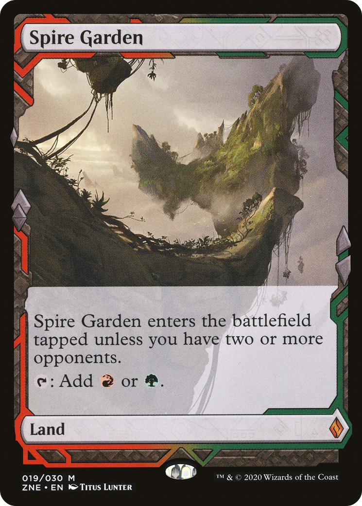 Spire Garden (ZNE-019) [Zendikar Rising Expeditions] MTG Single Wizards of the Coast