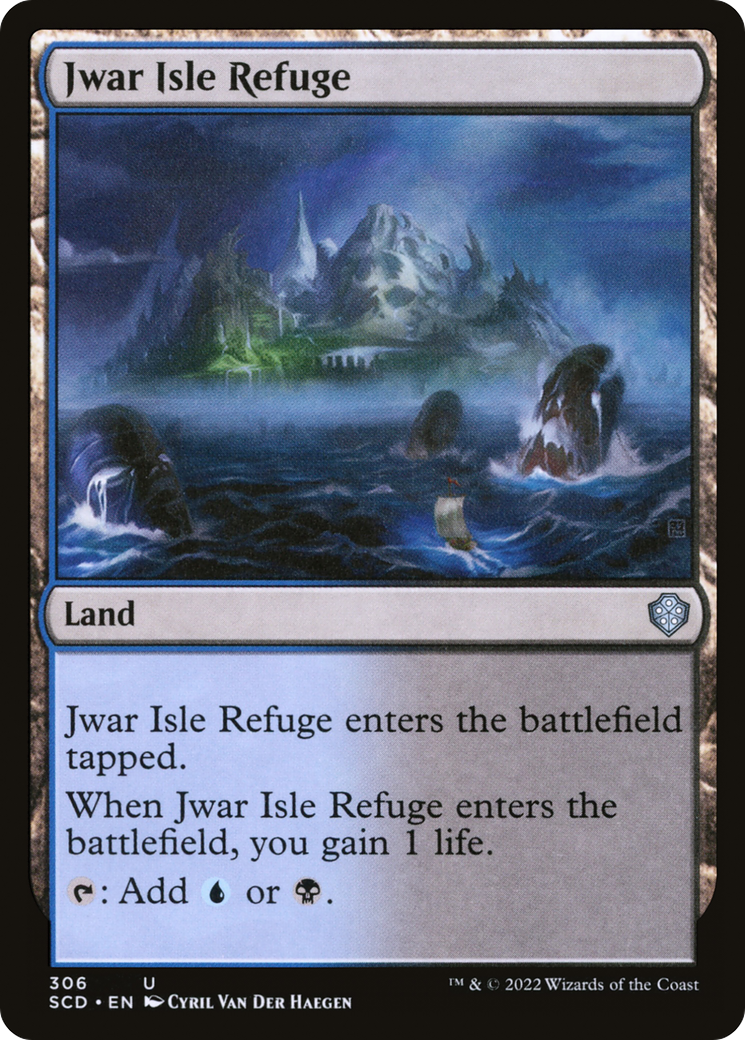 Jwar Isle Refuge (SCD-306) [Starter Commander Decks] MTG Single Wizards of the Coast