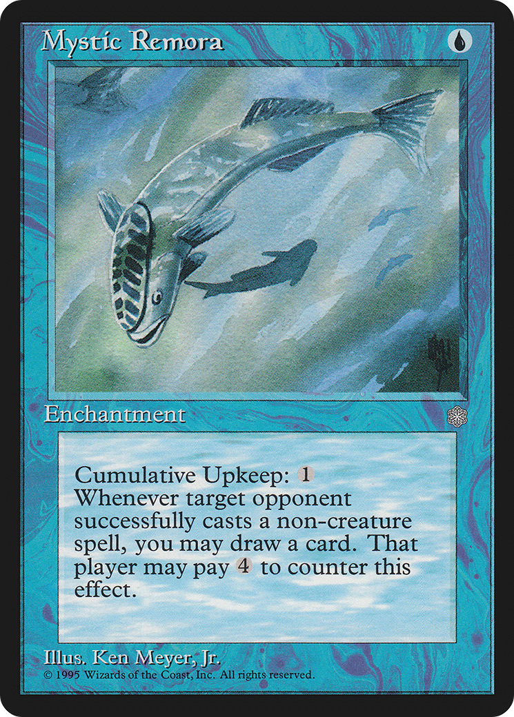 Mystic Remora [Ice Age] MTG Single Magic: The Gathering