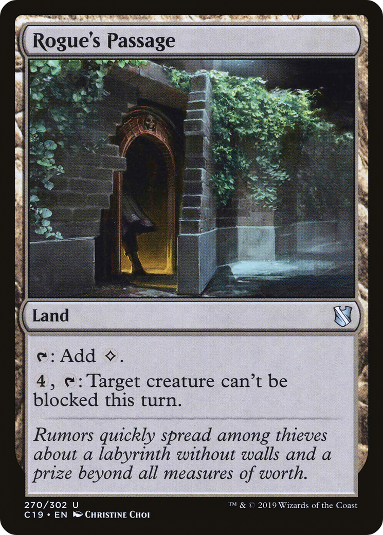 Rogue's Passage (C19-270) [Commander 2019] MTG Single Wizards of the Coast