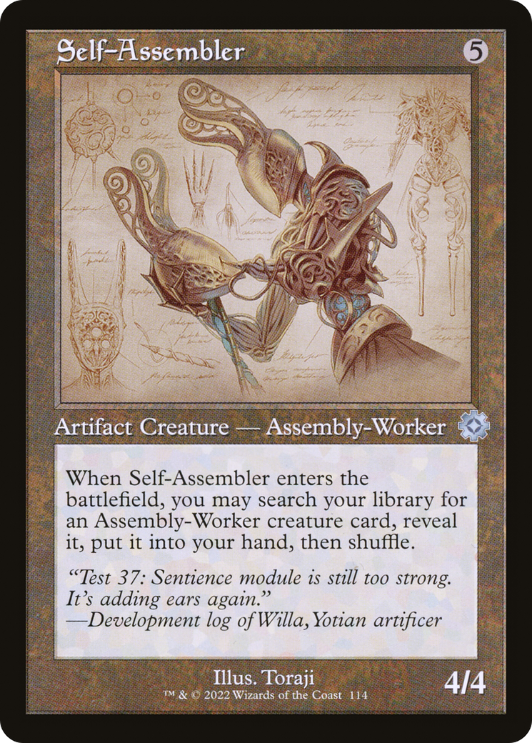Self-Assembler (BRR-114) [The Brothers' War Retro Artifacts] MTG Single Wizards of the Coast