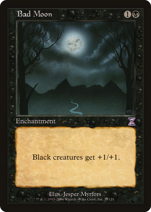 Bad Moon (TSB-038) [Time Spiral Timeshifted] MTG Single Wizards of the Coast