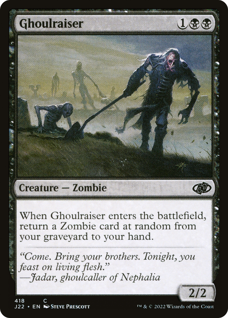 Ghoulraiser (J22-418) [Jumpstart 2022] MTG Single Wizards of the Coast