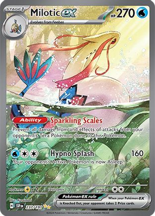 Milotic ex - 237/191 Holofoil [SV: Surging Sparks] Pokemon Single Pokémon