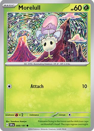 Morelull (8) [SV: Surging Sparks] Pokemon Single Pokémon