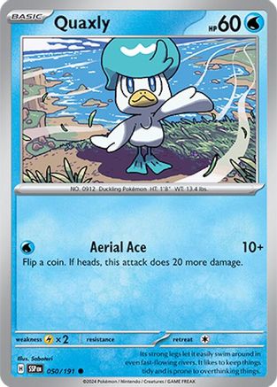 Quaxly (50) Reverse Holofoil [SV: Surging Sparks] Pokemon Single Pokémon