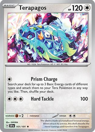 Terapagos (161) Holofoil [SV: Surging Sparks] Pokemon Single Pokémon