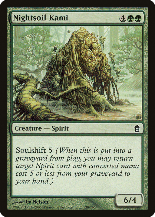 Nightsoil Kami (SOK-139) [Saviors of Kamigawa] MTG Single Wizards of the Coast