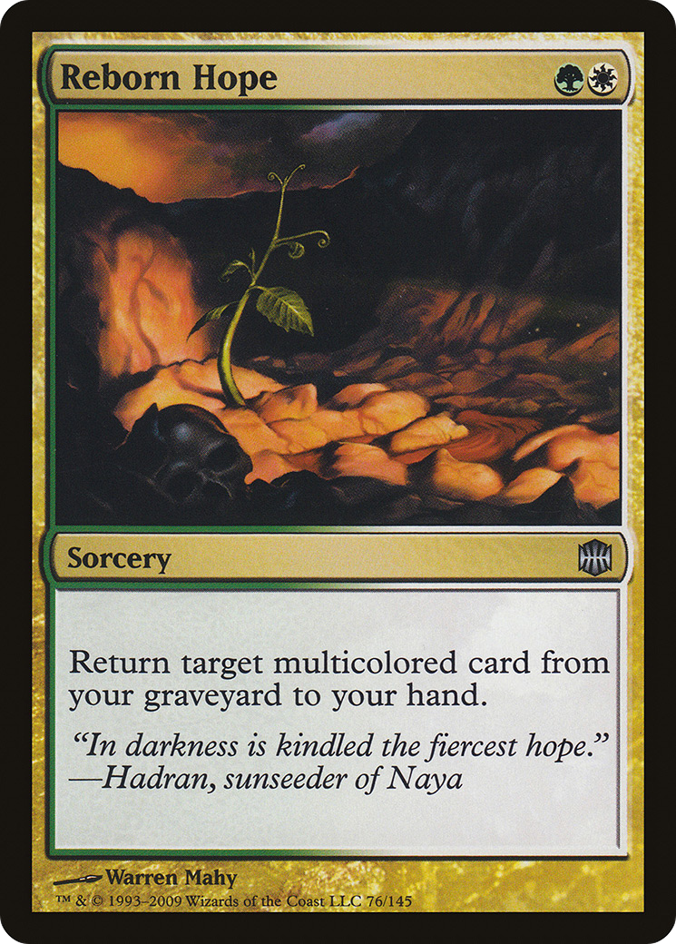 Reborn Hope (ARB-076) [Alara Reborn] MTG Single Wizards of the Coast